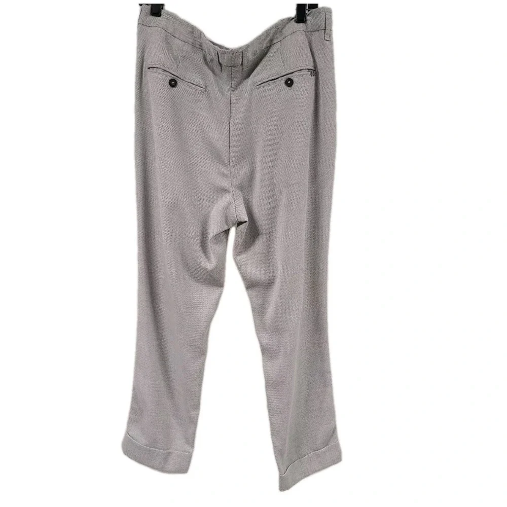 ZARA Knit Chino Dress Skinny‎ Tapered Ankle Pants Gray Men's Size 34x25 EUC